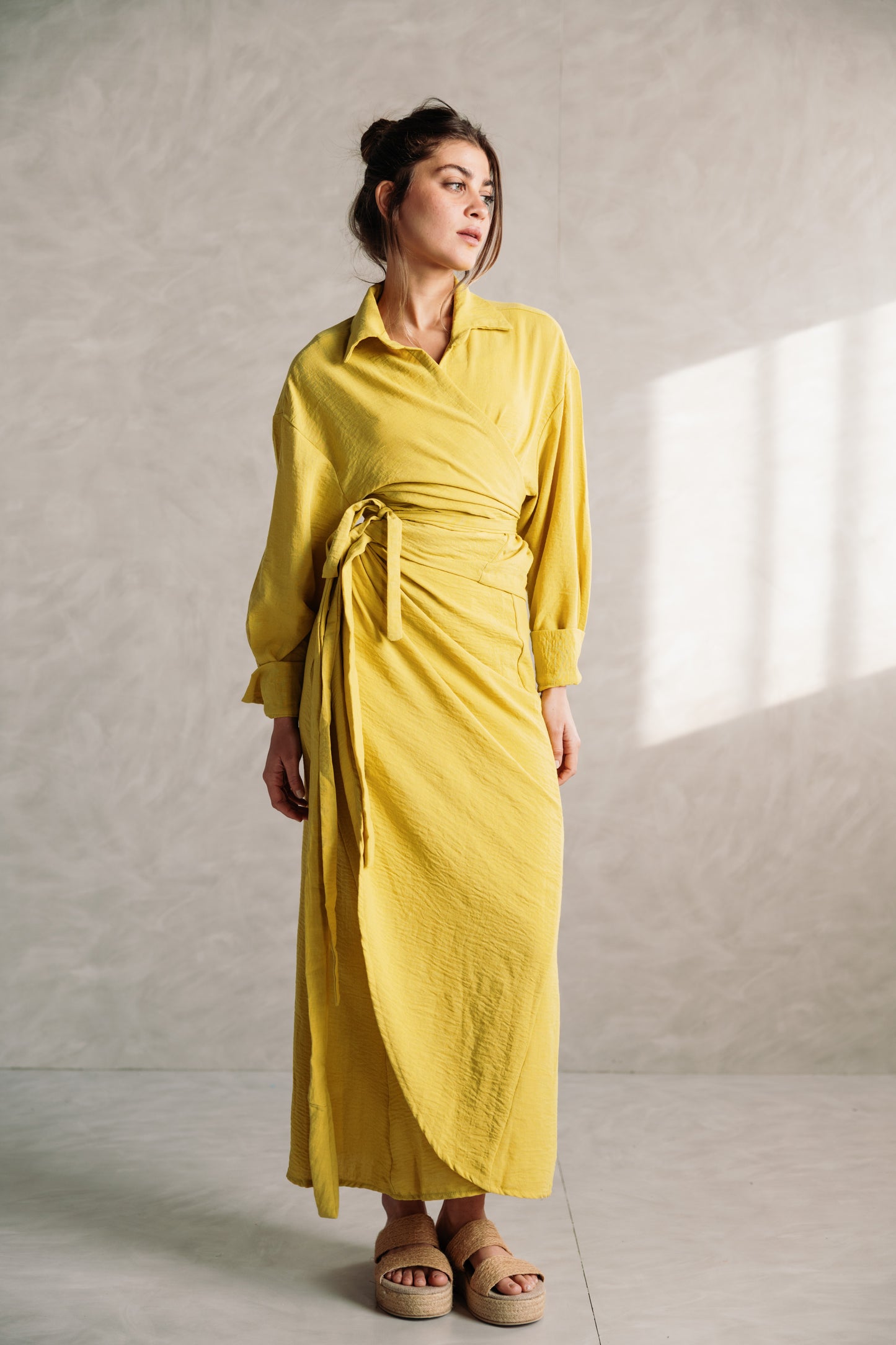 Linen Wrap Me Set - Lime