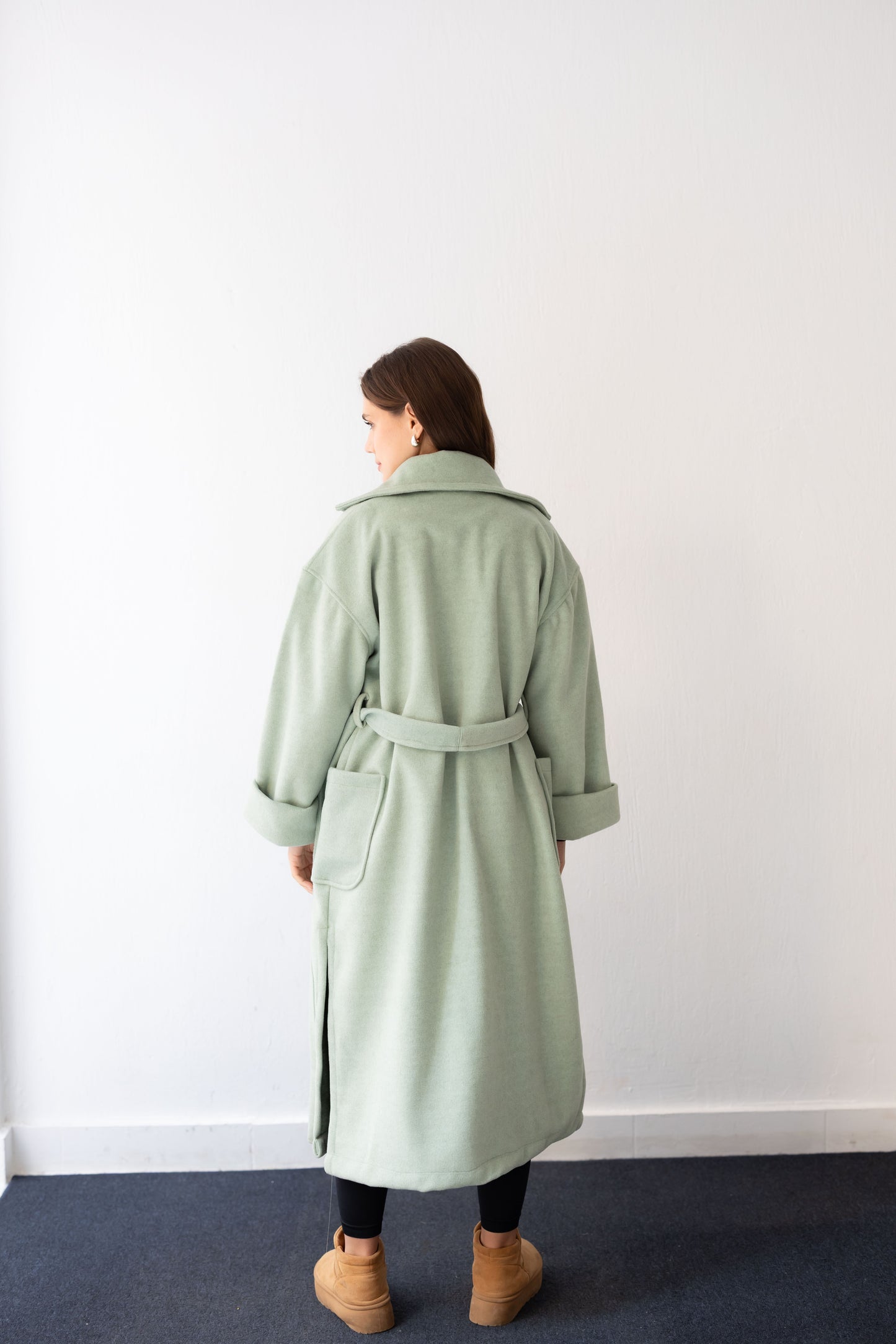 Keep Me Warm Coat - Mint