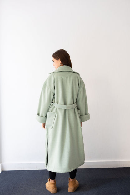 Keep Me Warm Coat - Mint
