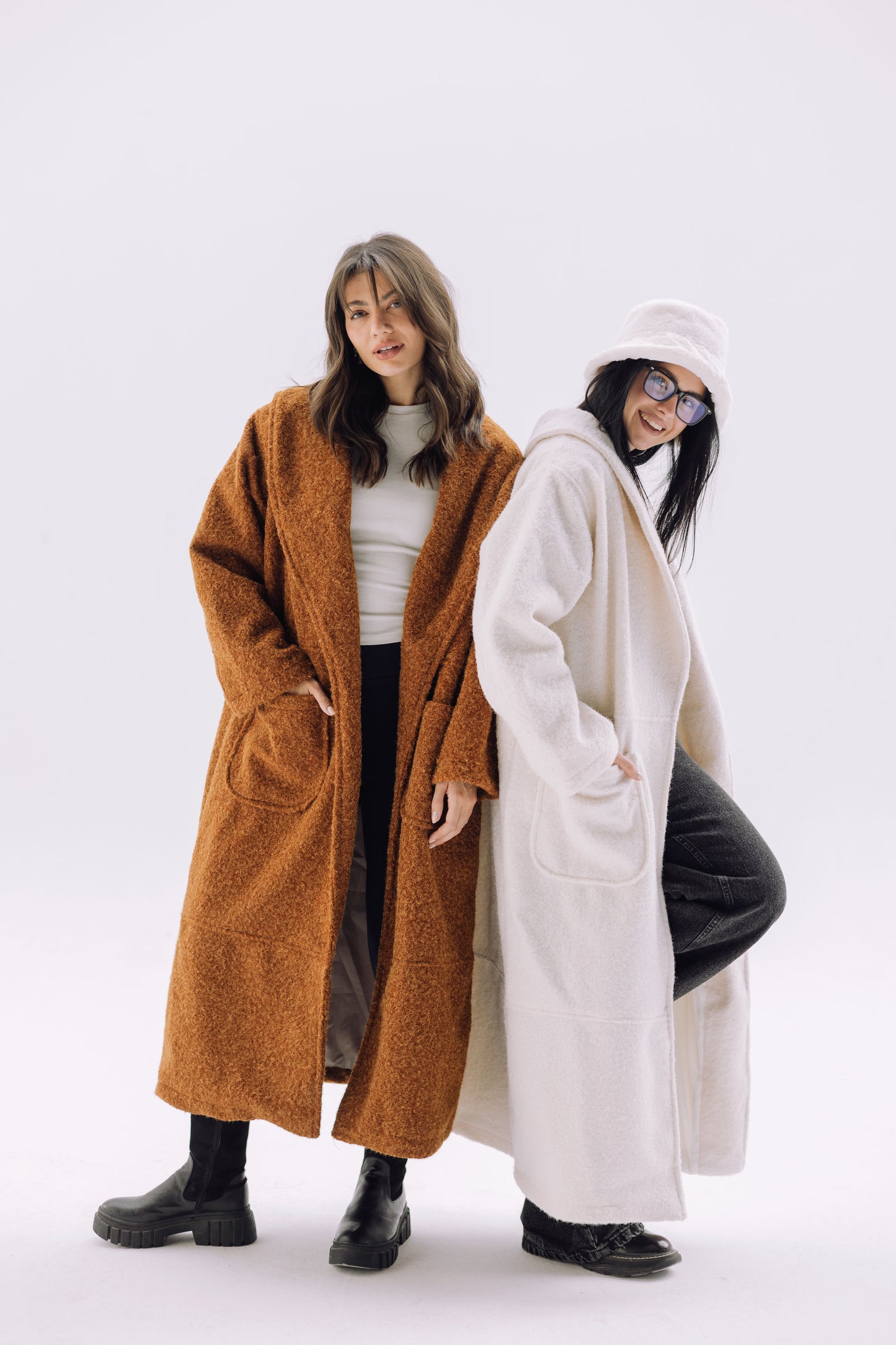 Signature Cozy Coat - Caramel Brown