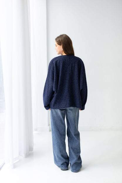 Dream Butterfly Top - Deep Navy