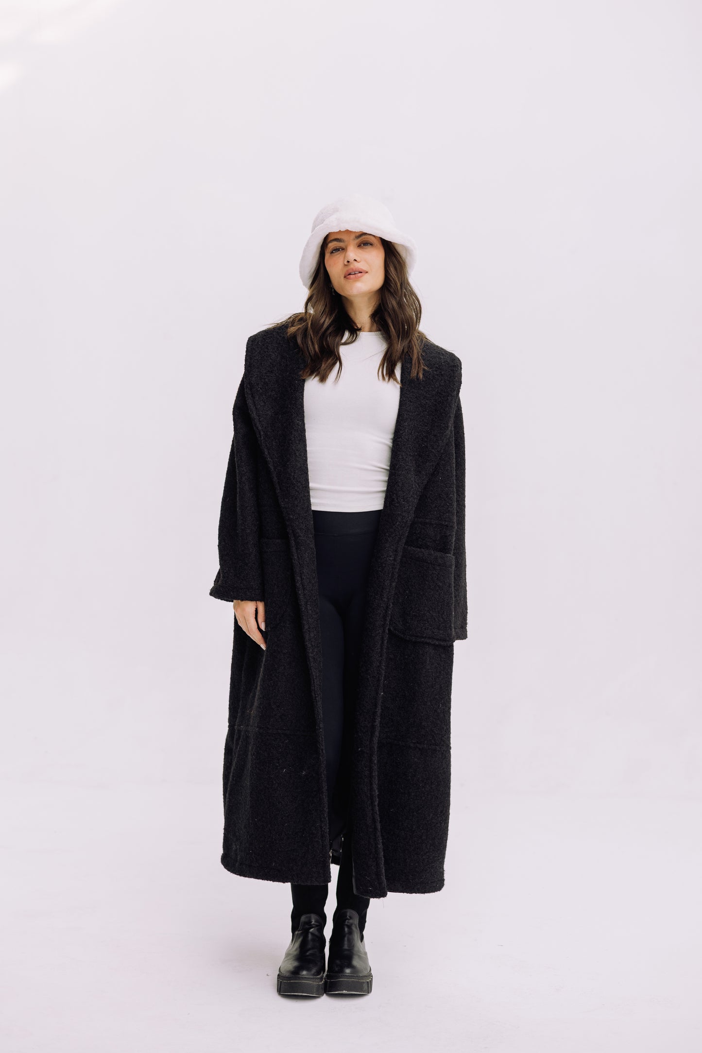 Signature Cozy Coat - Black