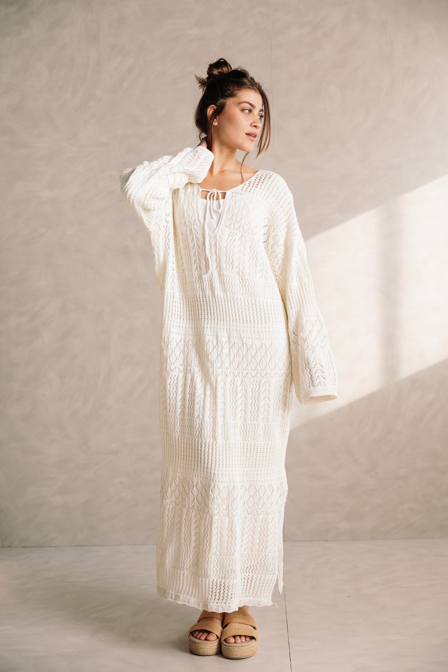 That Girl Knit Dress - White