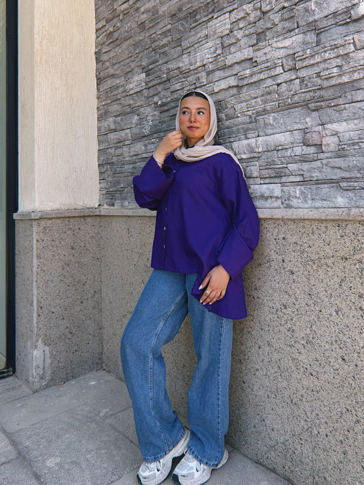 Ease Shirt - Violet