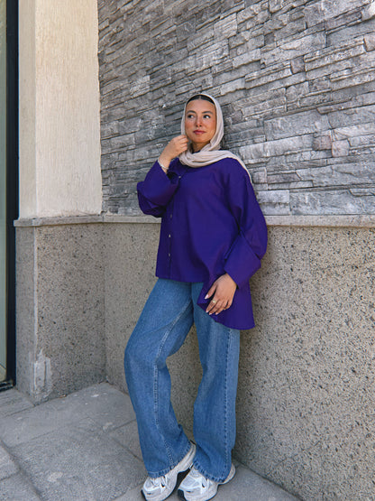 Ease Shirt - Violet