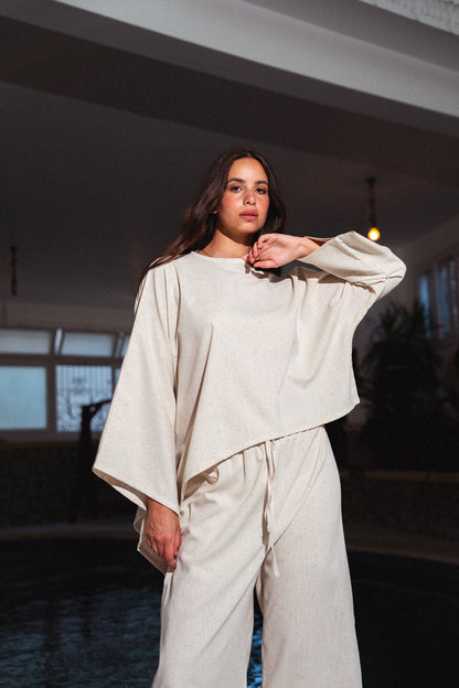 Dazzled Zomorod Set - Cream