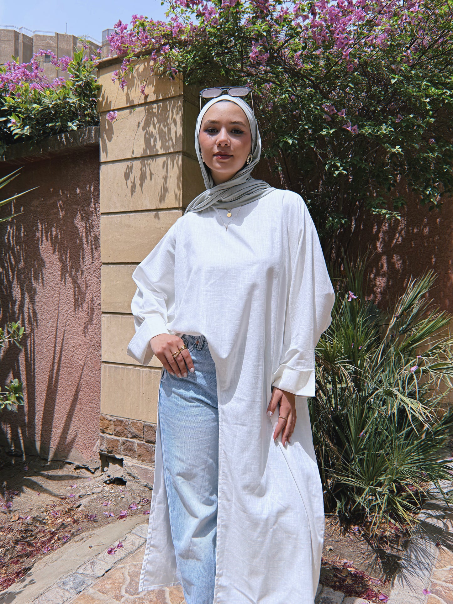 Asilah Top - White