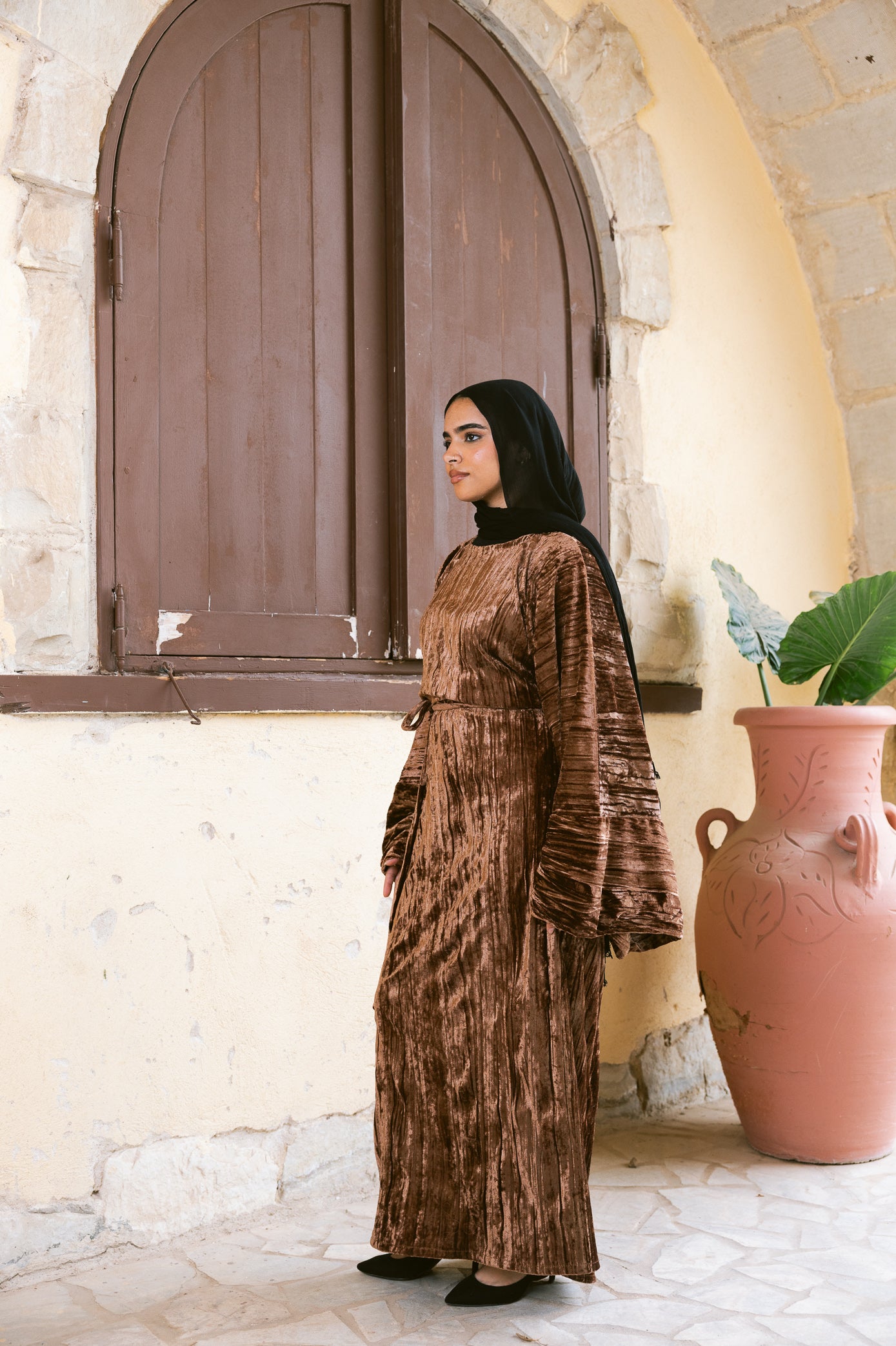 Butterfly Dress - Soft Bronze