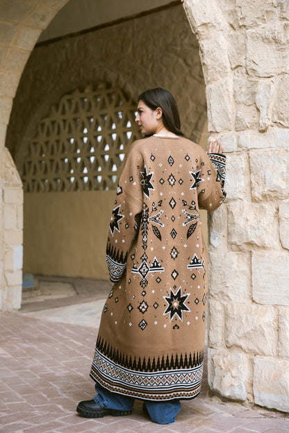 Nojom Cardigan - Sand