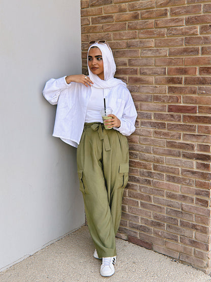 Sana Pants - Olive