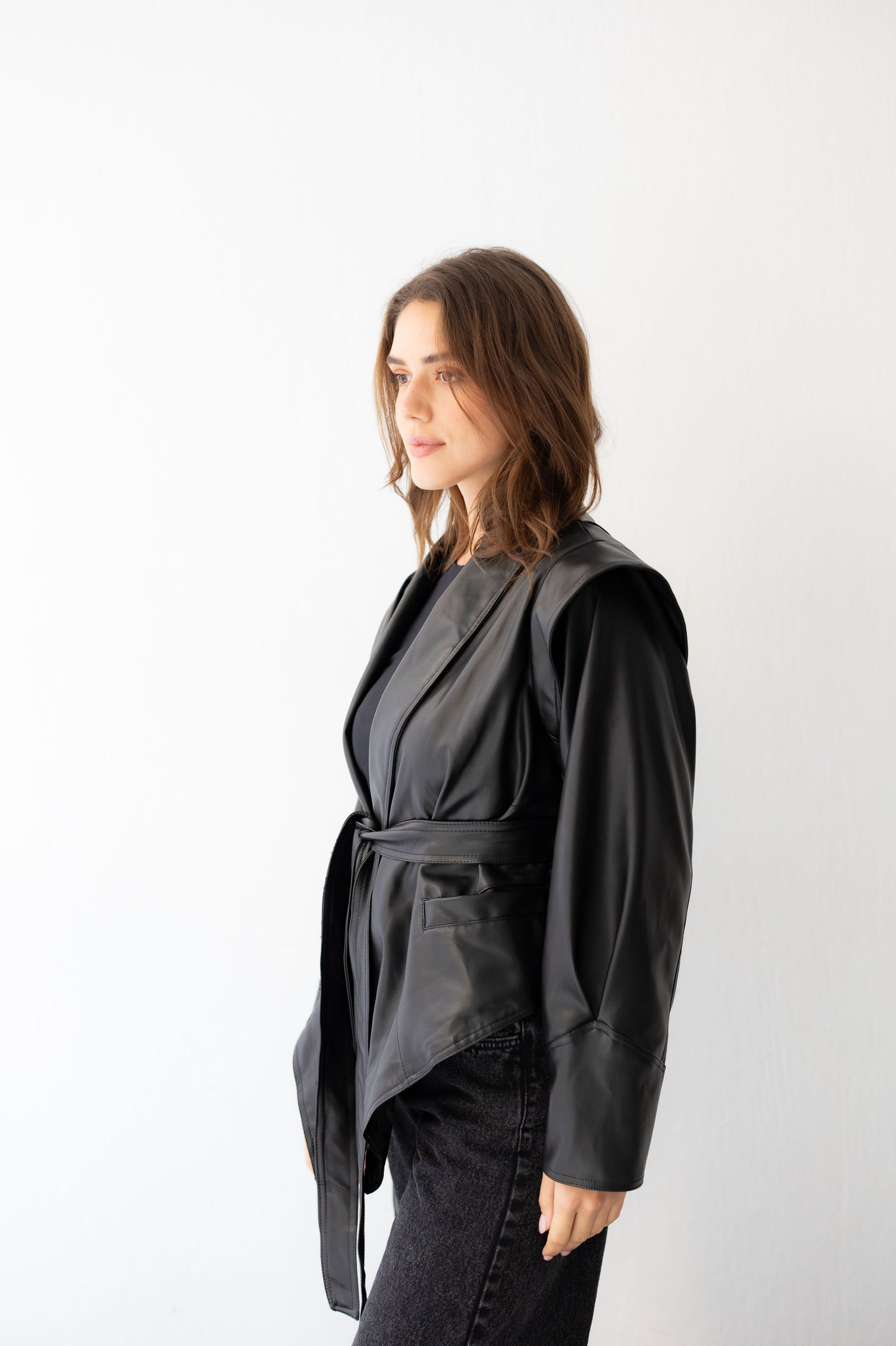 Bold As Love Leather Jacket - Black