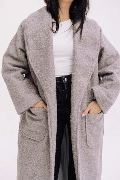 Signature Cozy Coat - Grey
