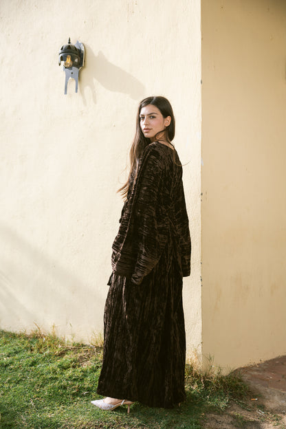 Butterfly Dress - Deep Cocoa