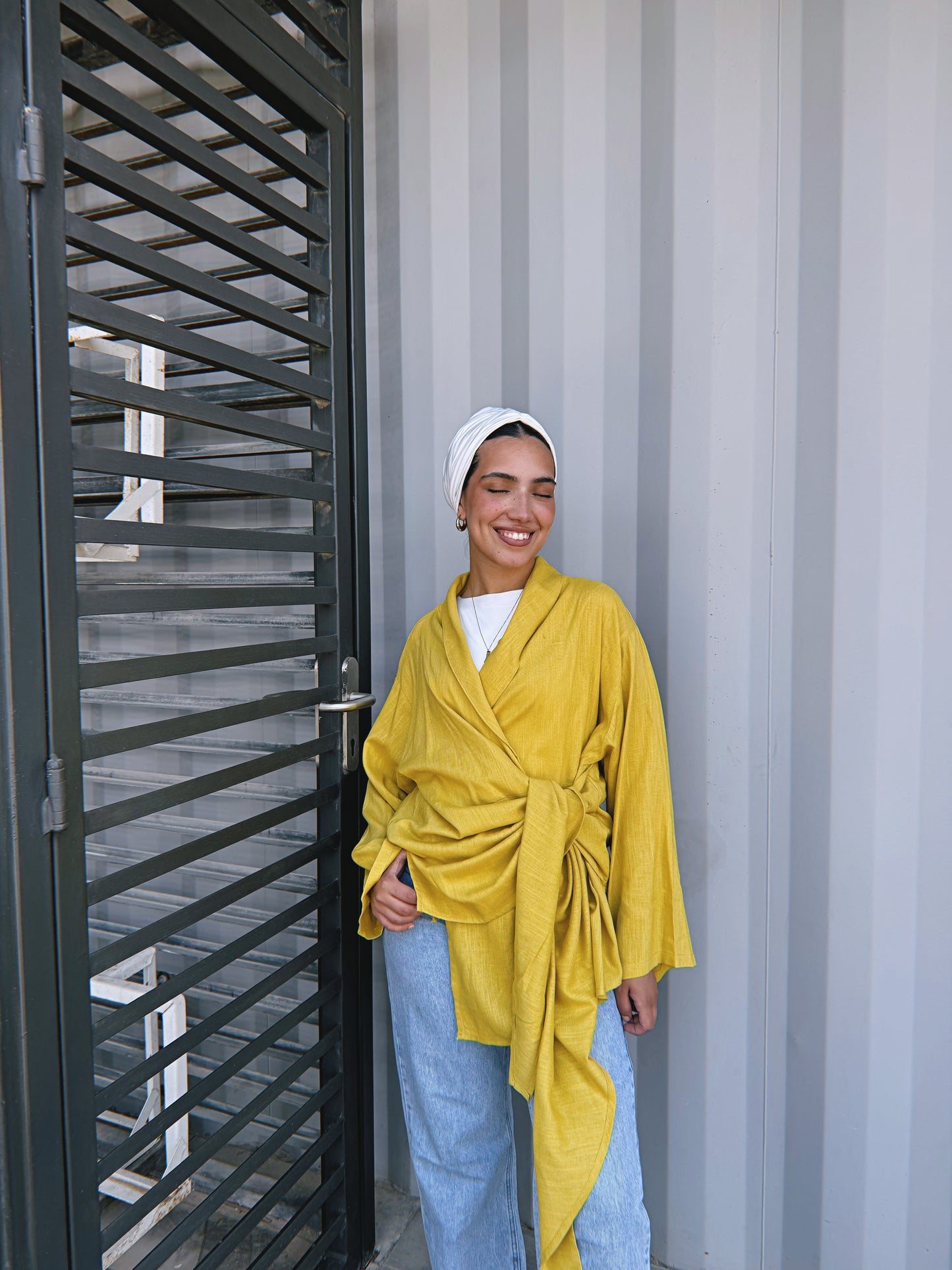Softly Wrap Kimono - Honey