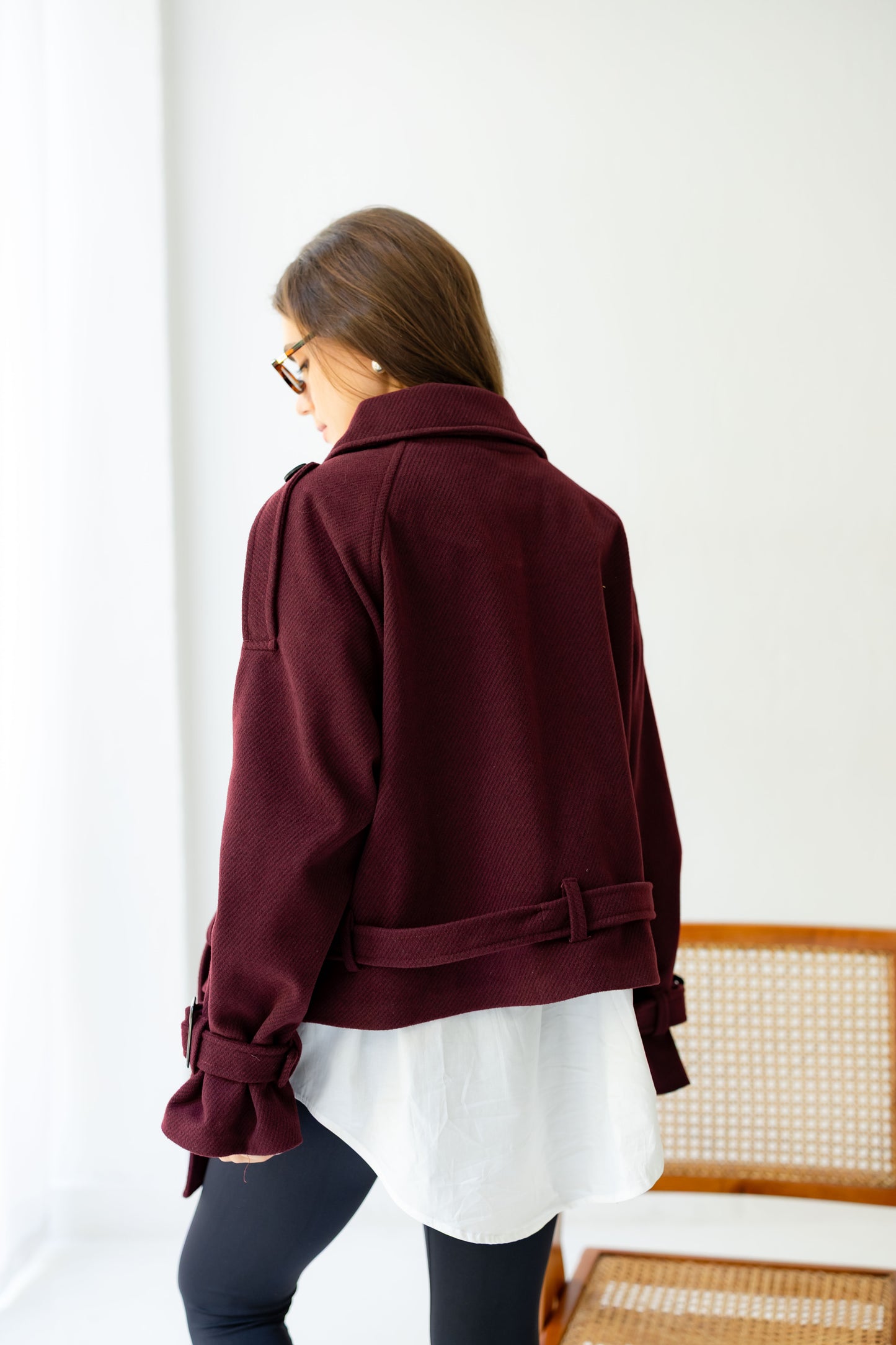 Dominant Jacket - Deep Burgandy