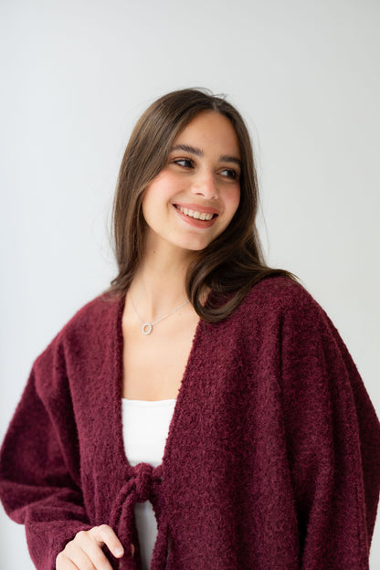 Dream Butterfly Top - Burgandy