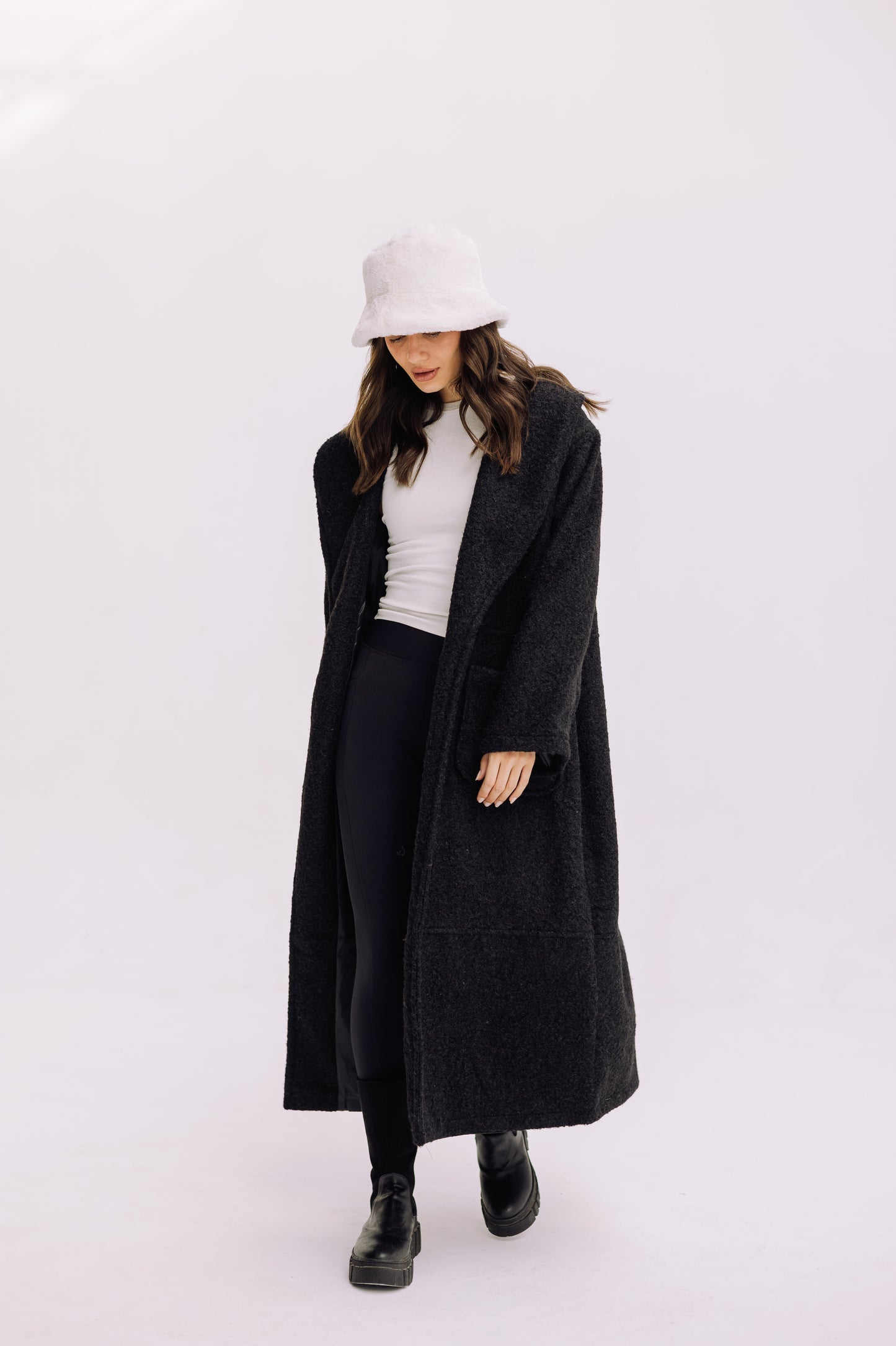 Signature Cozy Coat - Black
