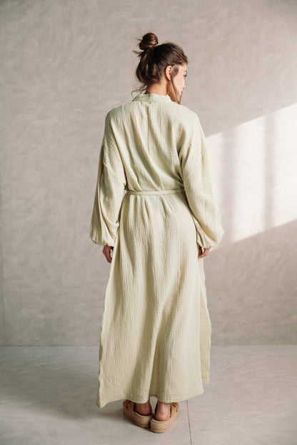 Rihan Dress - Basil