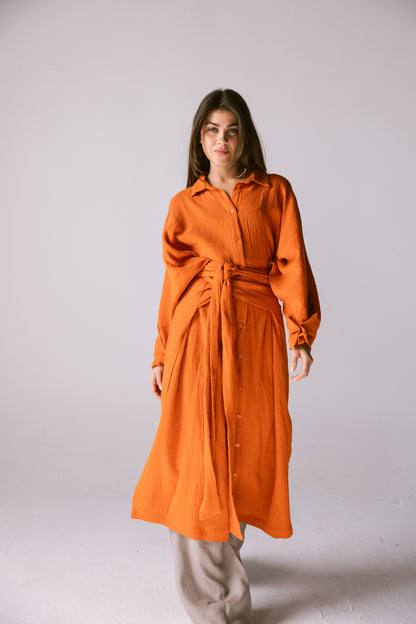Off-Duty Shirt - Orange
