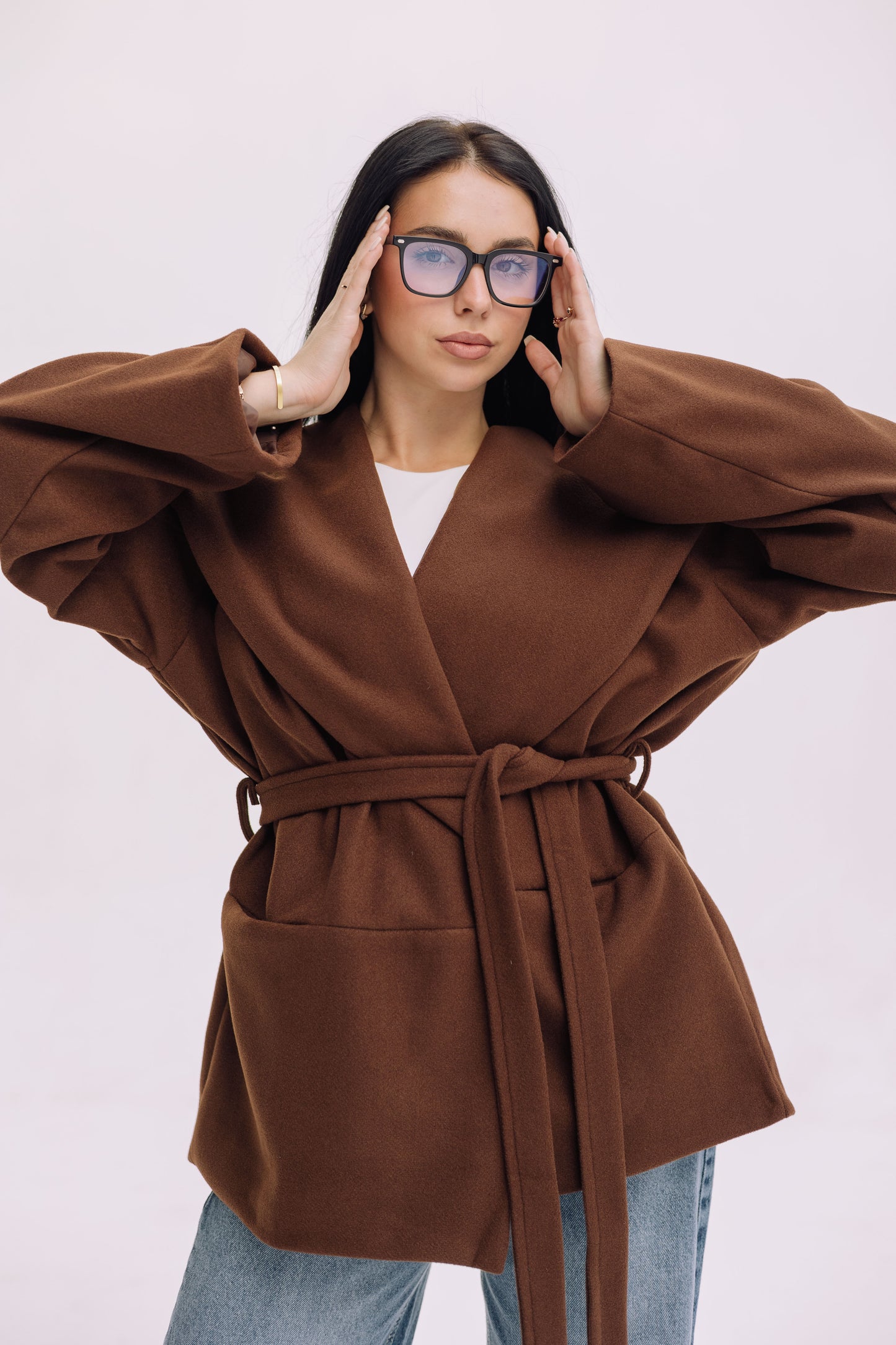 Winter Pearl Jacket - Brown