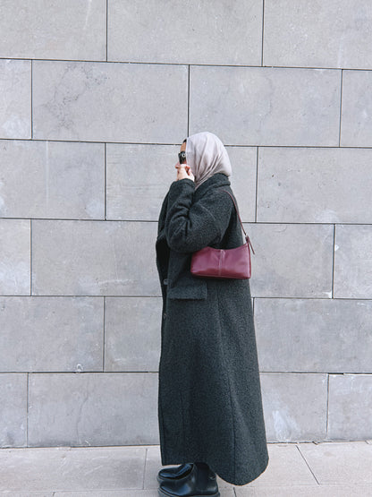 Teddy Coat - Dark Olive