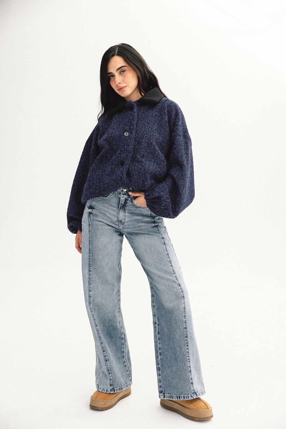 Nonchalant Jacket - Navy