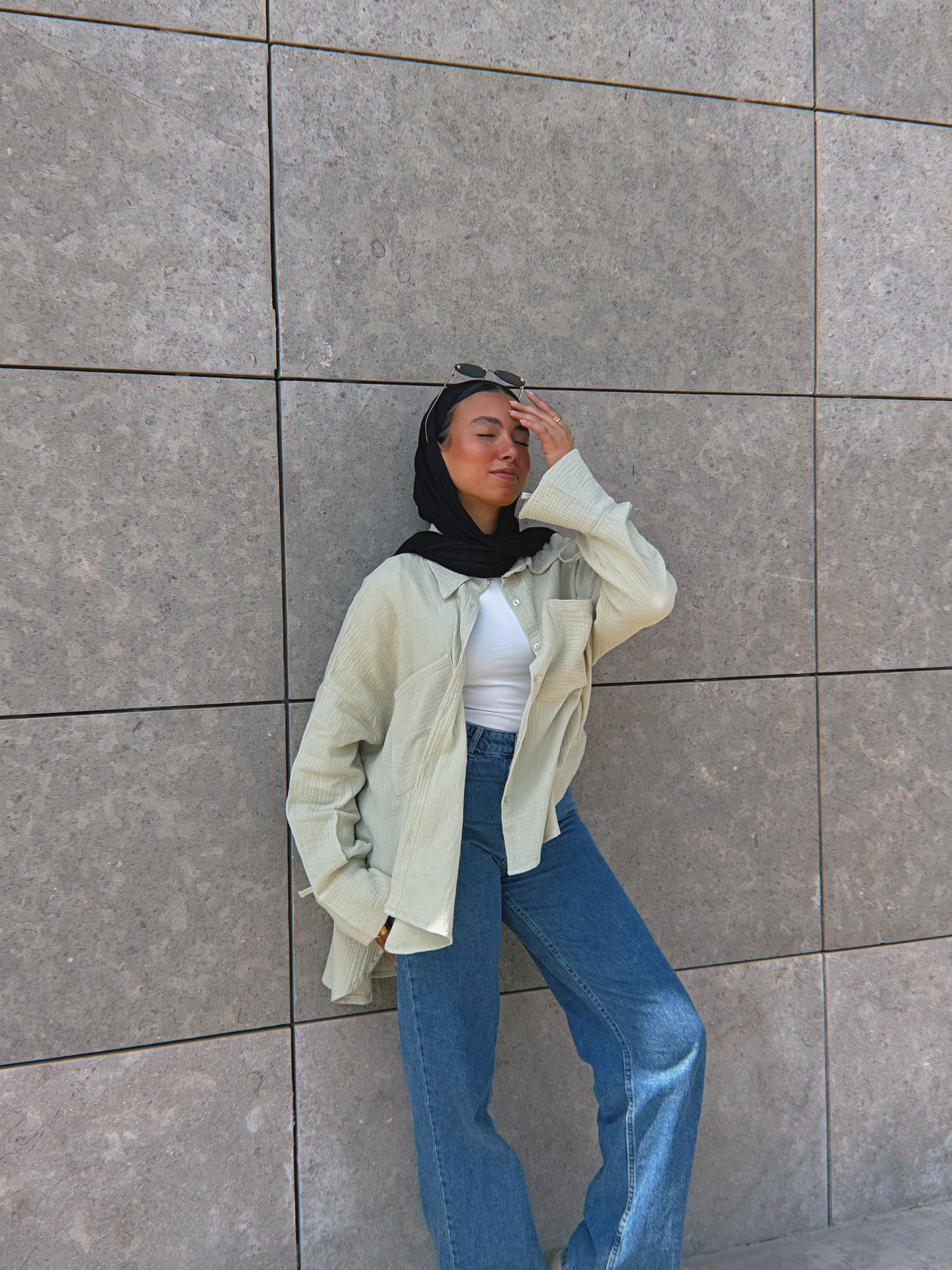 Blooming Shirt - Basil