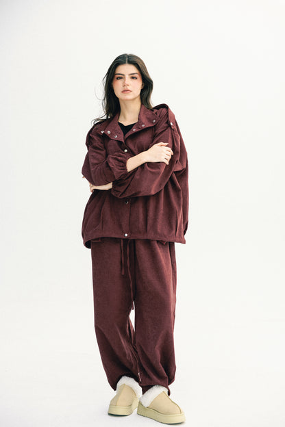On The Go Set - Burgundy