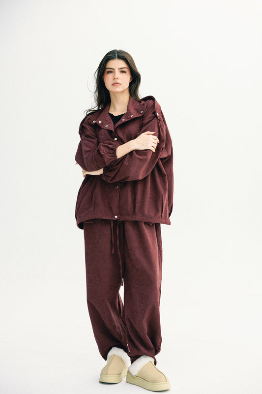On The Go Set - Burgundy