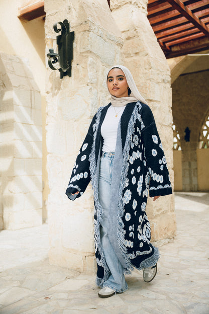 Rihla Cardigan - Navy