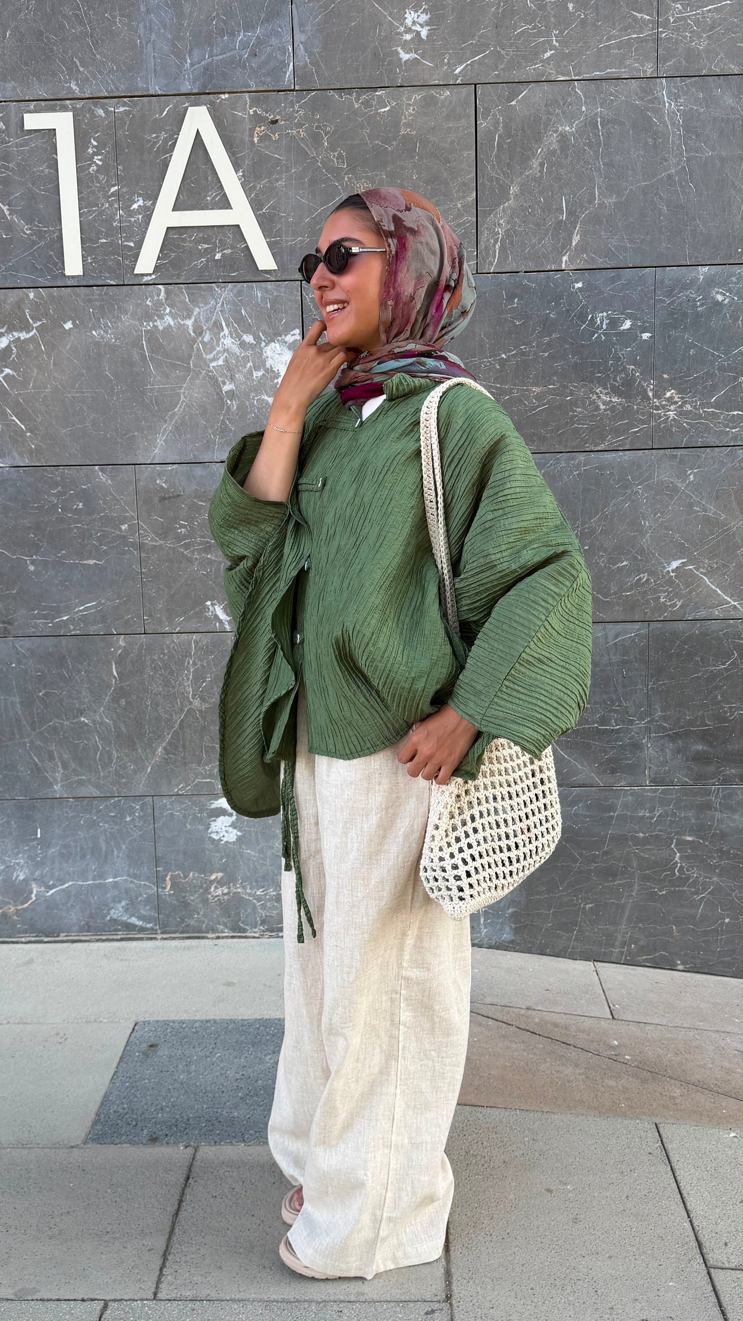 Rahaf Top - Olive