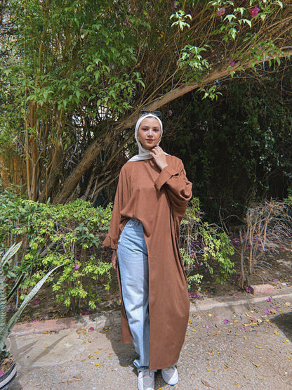 Asilah Top - Chocolate