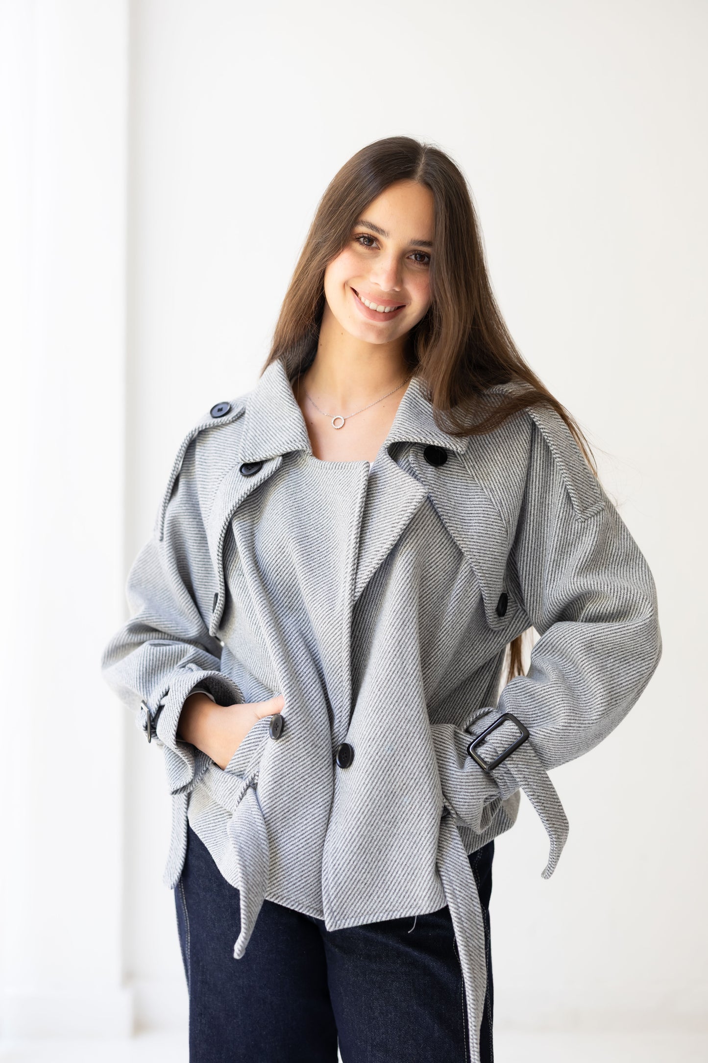 Dominant Jacket - Light Grey