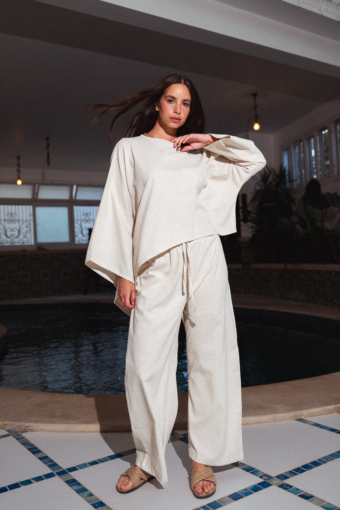 Dazzled Zomorod Set - Cream