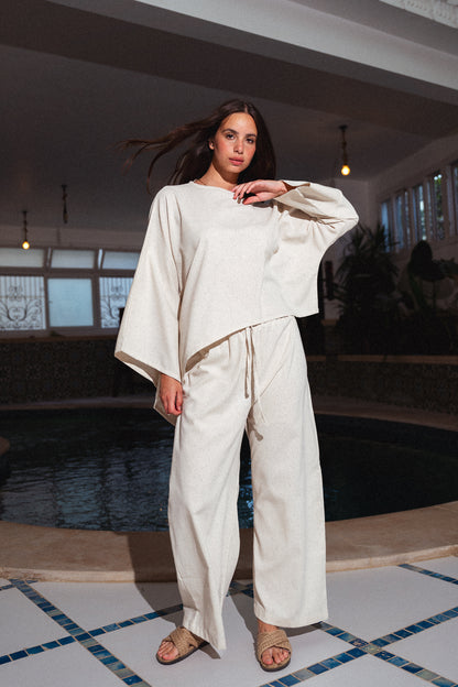 Dazzled Zomorod Set - Cream