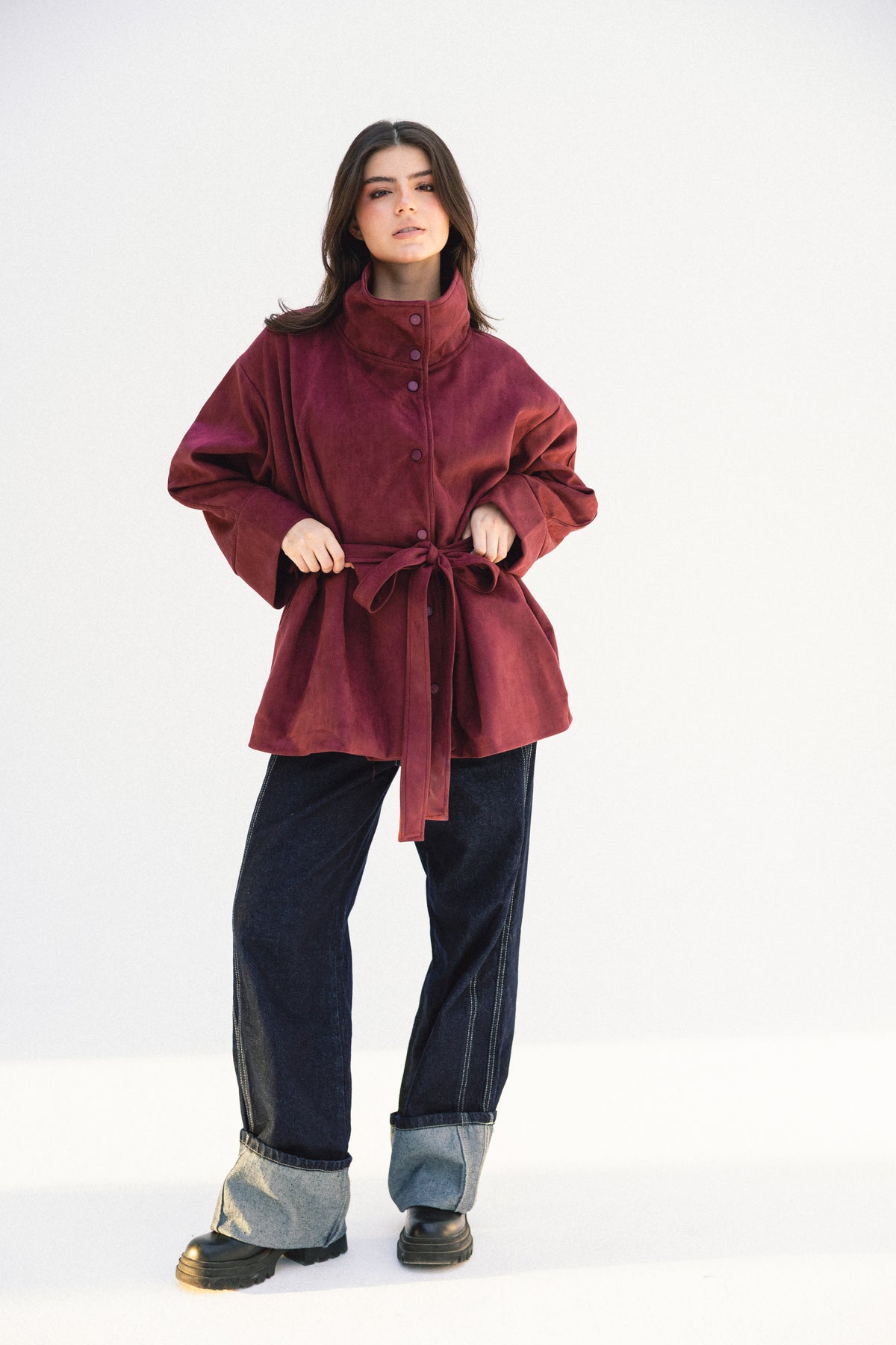 Comfort Zone Jacket - Burgundy