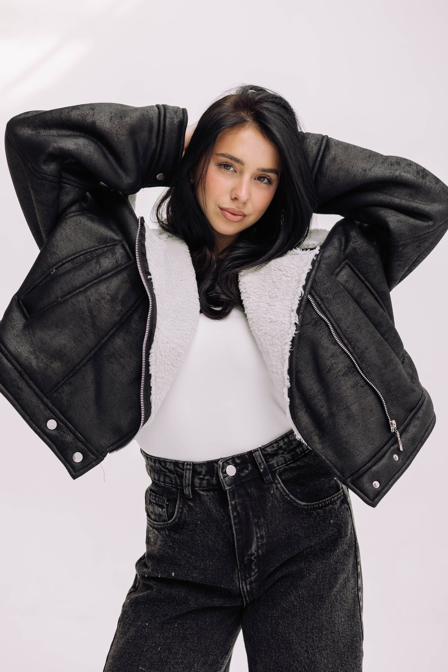 Street Ember Jacket - Blackxwhite