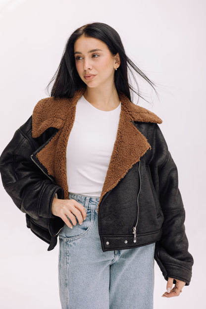 Street Ember Jacket - Blackxbrown