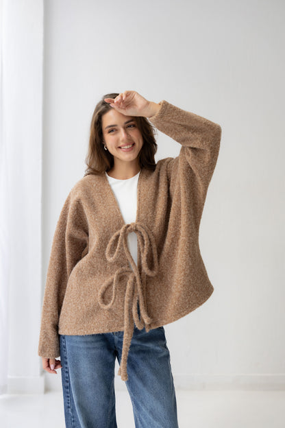 Dream Butterfly Top - Mocha