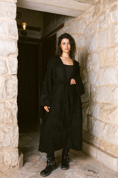 Sukoon Kaftan - Black