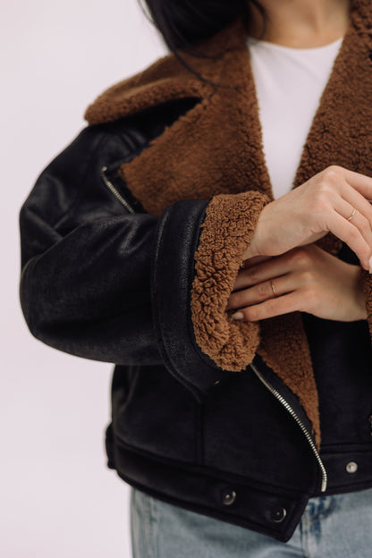 Street Ember Jacket - Blackxbrown