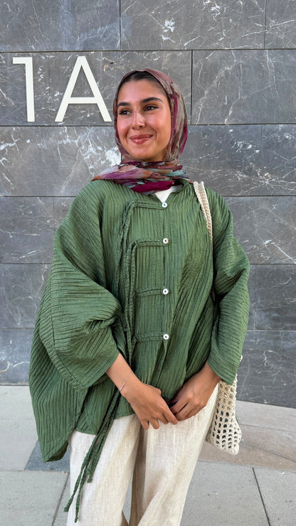 Rahaf Top - Olive