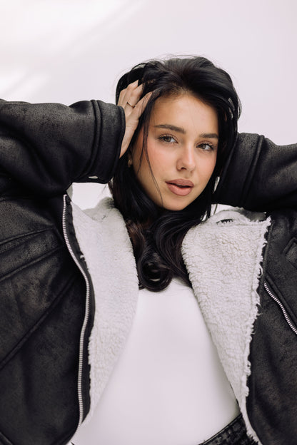 Street Ember Jacket - Blackxwhite