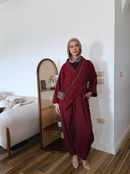 Rema Set - Burgundy