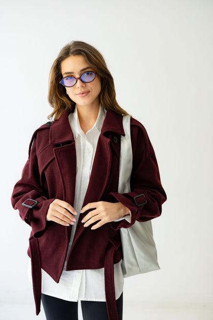 Dominant Jacket - Deep Burgandy