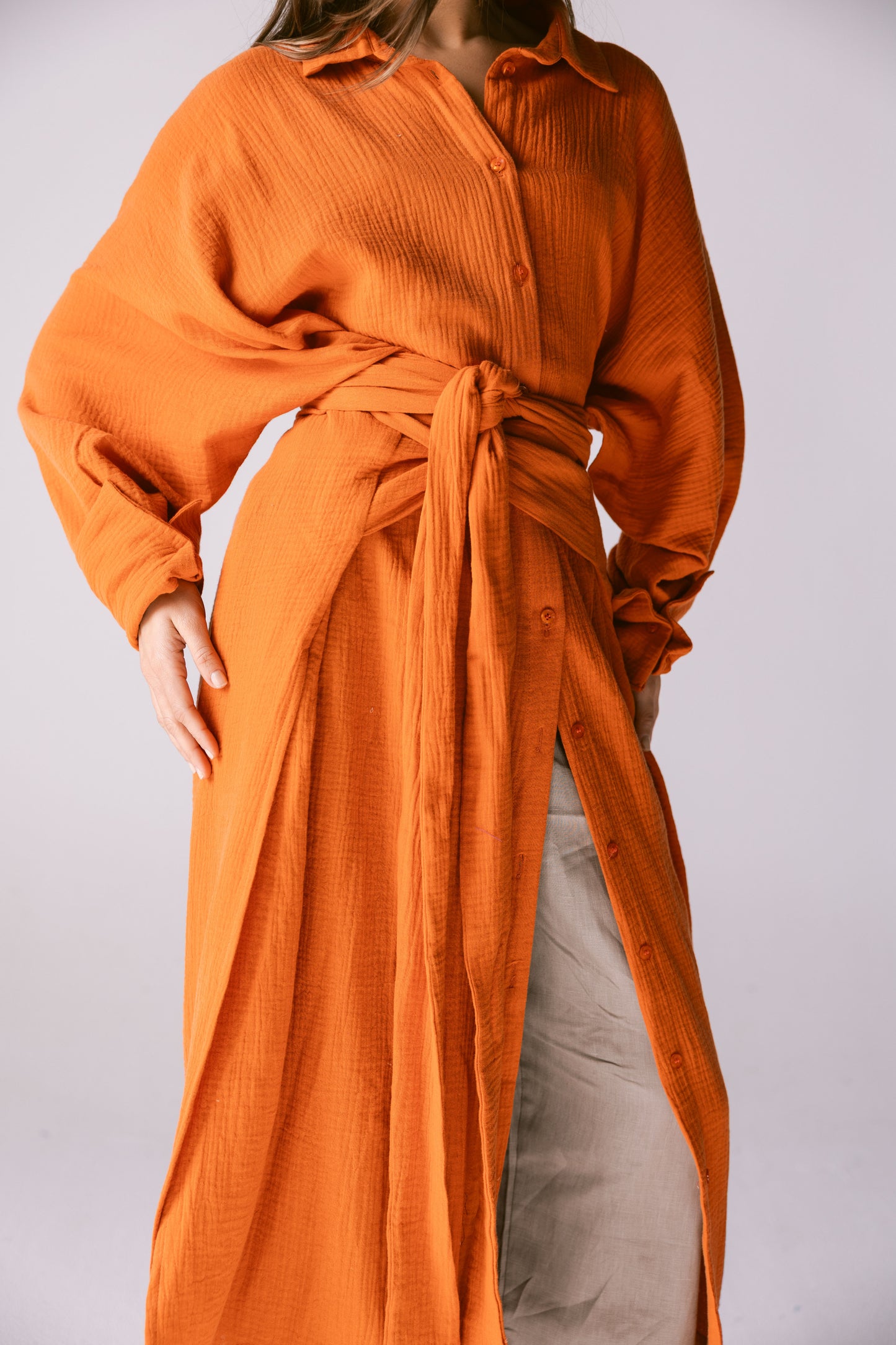 Off-Duty Shirt - Orange