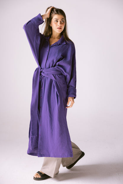 Off-Duty Shirt - Violet