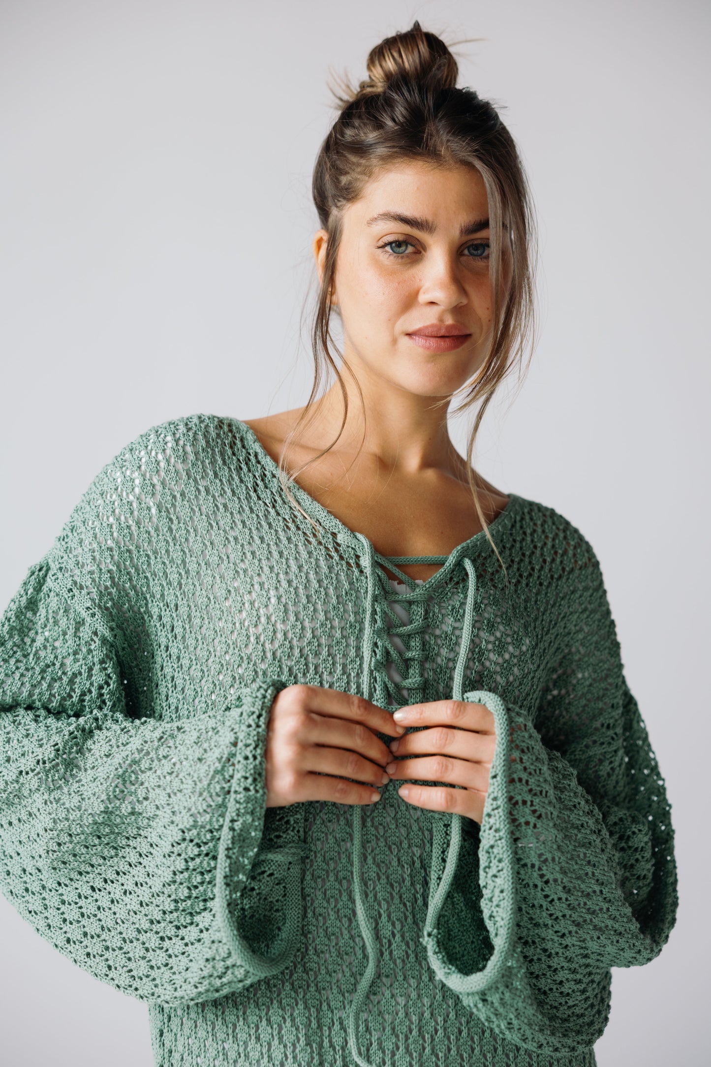 Earthy Knit Dress - Olive