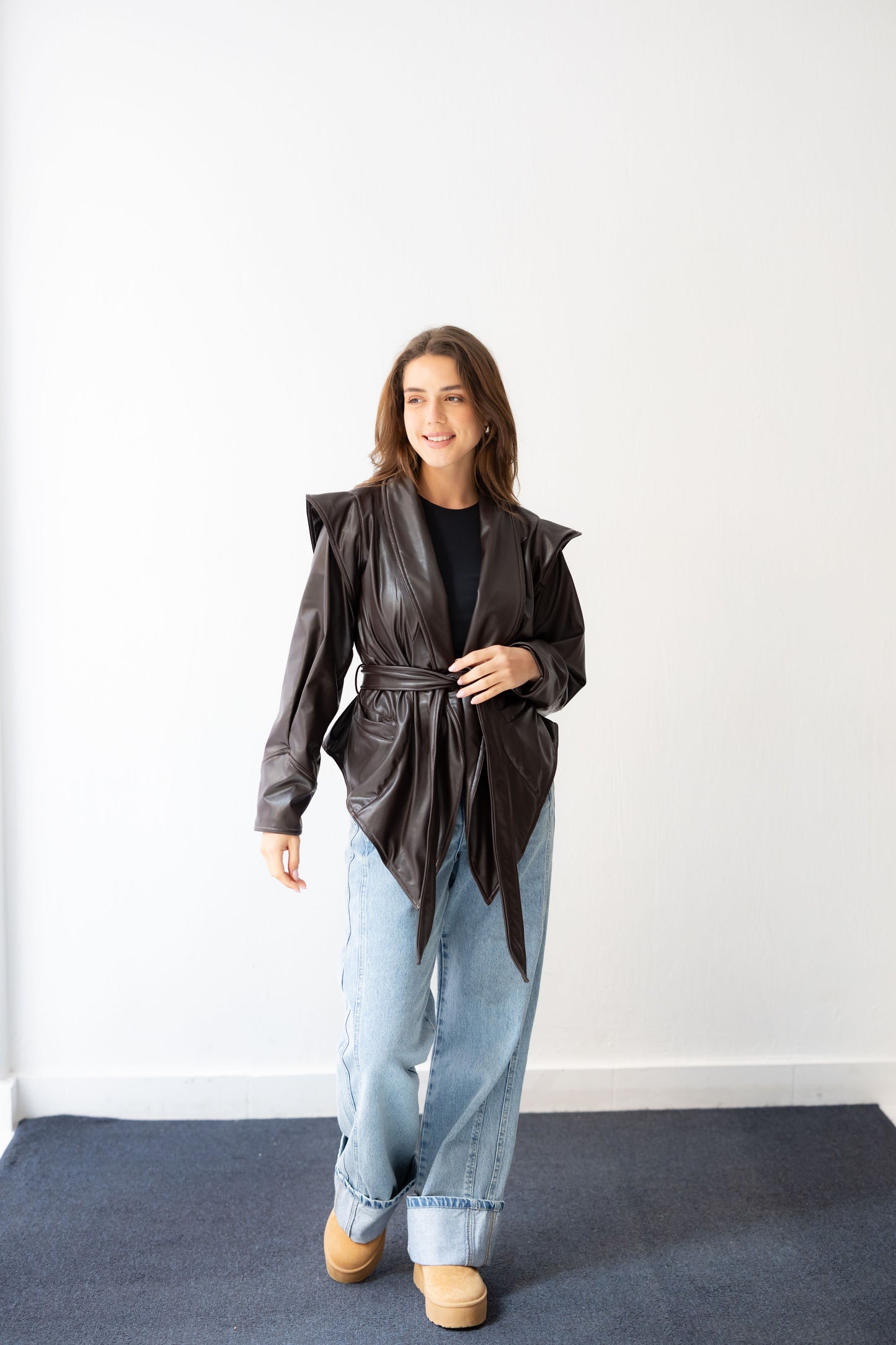 Bold As Love Leather Jacket - Brown