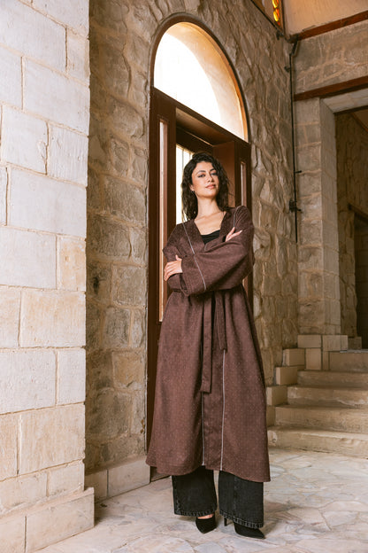 Sky Dust Kaftan - Chocolate